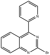 2-Bromo-4-(2-pyridyl)quinazoline Structure