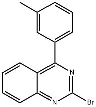 2-Bromo-4-(3-tolyl)quinazoline 구조식 이미지