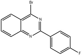 4-Bromo-2-(4-fluorophenyl)quinazoline Structure