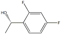 (1S)-1-(2,4-difluorophenyl)ethan-1-ol 구조식 이미지