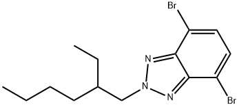 4,7-dibromo-2-(2-ethylhexyl)-2H-benzo[d][1,2,3]triazole Structure
