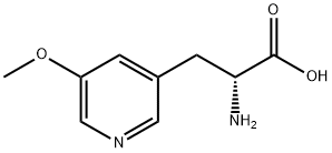 (2R)-2-AMINO-3-(5-METHOXYPYRIDIN-3-YL)PROPANOIC ACID Structure