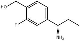 [4-((1S)-1-AMINOPROPYL)-2-FLUOROPHENYL]METHAN-1-OL Structure