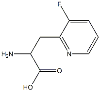 2-amino-3-(3-fluoropyridin-2-yl)propanoic acid Structure