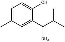 2-(1-AMINO-2-METHYLPROPYL)-4-METHYLPHENOL Structure