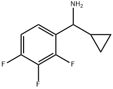 CYCLOPROPYL(2,3,4-TRIFLUOROPHENYL)METHANAMINE Structure