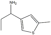 1-(5-methylthiophen-3-yl)propan-1-amine Structure