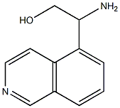 2-AMINO-2-(5-ISOQUINOLYL)ETHAN-1-OL Structure