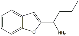 1-(1-BENZOFURAN-2-YL)BUTAN-1-AMINE Structure