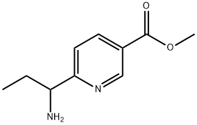 METHYL 6-(AMINOPROPYL)PYRIDINE-3-CARBOXYLATE 구조식 이미지