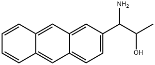 1-AMINO-1-(2-ANTHRYL)PROPAN-2-OL Structure