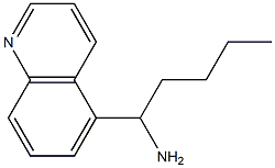 1-(5-QUINOLYL)PENTYLAMINE Structure
