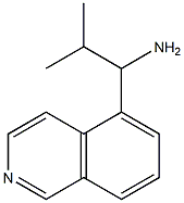 1-(5-ISOQUINOLYL)-2-METHYLPROPYLAMINE Structure