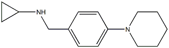 CYCLOPROPYL(4-PIPERIDYLPHENYL)METHYLAMINE Structure