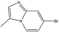 7-bromo-3-methylimidazo[1,2-a]pyridine Structure