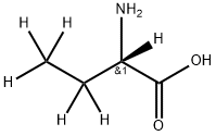 L-2-Aminobutyric Acid-d6 Structure