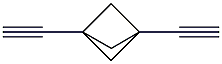 1,3-diethynylbicyclo[1.1.1]pentane Structure