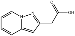 Pyrazolo[1,5-a]pyridine-2-acetic Acid Structure