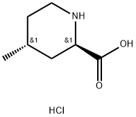 (2R,4R)-4-methylpiperidine-2-carboxylic acid Structure