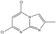 5,7-dichloro-2-methylimidazo[1,2-a]pyrimidine Structure