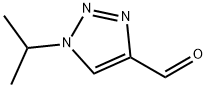 1-(propan-2-yl)-1H-1,2,3-triazole-4-carbaldehyde 구조식 이미지