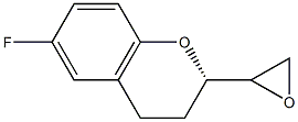 (2S)-6-fluoro-2-(oxiran-2-yl)chromane 구조식 이미지