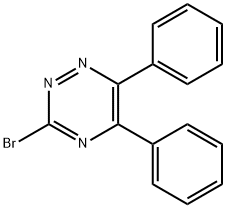 1,2,4-Triazine, 3-bromo-5,6-diphenyl- Structure