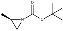 (R)-tert-Butyl 2-methylaziridine-1-carboxylate 구조식 이미지