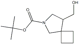 tert-butyl 8-(hydroxymethyl)-6-azaspiro[3.4]octane-6-carboxylate 구조식 이미지