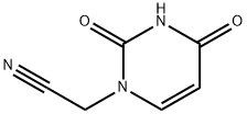 2-(2,4-dioxo-1,2,3,4-tetrahydropyrimidin-1-yl)acetonitrile Structure