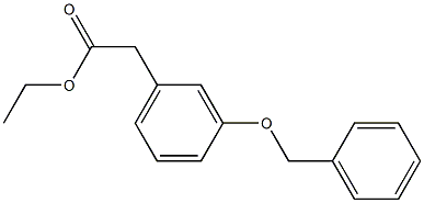 ethyl 2-(3-(benzyloxy)phenyl)acetate 구조식 이미지