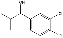1-(3,4-dichlorophenyl)-2-methylpropan-1-ol Structure