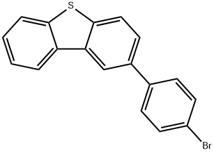 2-(4-bromophenyl)dibenzothiophene 구조식 이미지