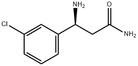 (3S)-3-amino-3-(3-chlorophenyl)propanamide Structure
