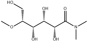 D-Gluconamide, N,N-dimethyl-5-O-methyl- 구조식 이미지