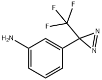 3-(3-(trifluoromethyl)-3H-diazirin-3-yl)aniline Structure