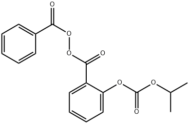 2-(Isopropoxycarbonyloxy)-benzoylperoxide Structure