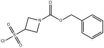 benzyl 3-(chlorosulfonyl)azetidine-1-carboxylate Structure