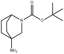 tert-butyl 4-amino-2-azabicyclo[2.2.2]octane-2-carboxylate Structure