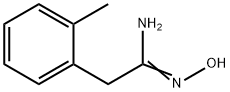 N'-hydroxy-2-(2-methylphenyl)ethanimidamide 구조식 이미지