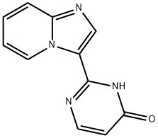 4(3H)-PyriMidinone, 2-iMidazo[1,2-a]pyridin-3-yl- Structure