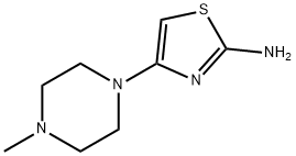 2-Amino-4-(N-methylpiperazin-1-yl)thiazole Structure