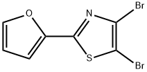 4,5-Dibromo-2-(2-furyl)thiazole Structure