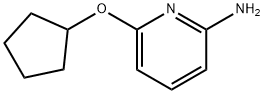 2-AMINO-6-(CYCLOPENTOXY)PYRIDINE Structure