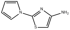 4-Amino-2-(1H-pyrrol-1-yl)thiazole 구조식 이미지