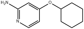 2-AMINO-4-(CYCLOHEXYLOXY)PYRIDINE Structure