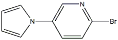 2-Bromo-5-(1H-pyrrol-1-yl)pyridine Structure