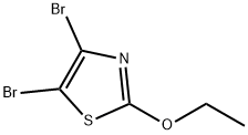 4,5-Dibromo-2-(ethoxy)thiazole Structure