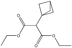 1,3-diethyl 2-{bicyclo[1.1.1]pentan-1-yl}propanedioate Structure