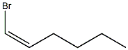 cis-1-bromo-1-hexene 구조식 이미지